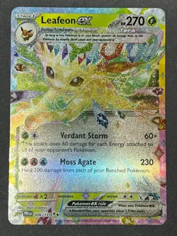 Pokemon TCG Leafeon ex 006/131 Prismatic Evolutions - Image 1