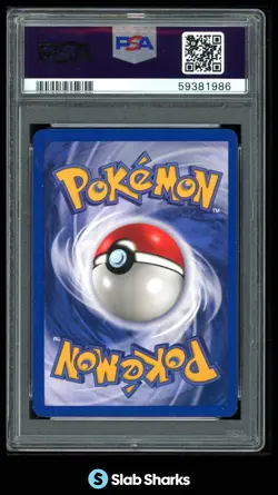 2000 POKEMON TEAM ROCKET FIRST EDITION #65/82 PSYDUCK PSA 9 - Image 2