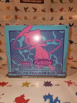 Fusion Strike Pokemon Center ETB Sealed Elite Trainer Box - TEAR IN PLASTIC SEAL 820650809941 - Image 1