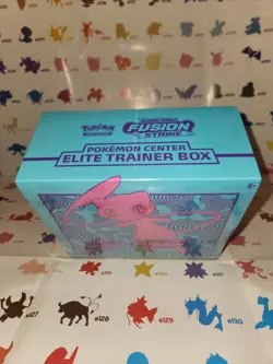 Fusion Strike Pokemon Center ETB Sealed Elite Trainer Box - TEAR IN PLASTIC SEAL 820650809941 - Image 3