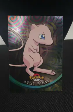 2000 Pokemon Topps Chrome Mew #151 Series 2 - LP condition - Image 1