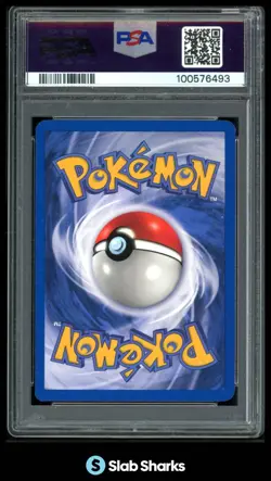 2000 POKEMON TEAM ROCKET #8/82 DARK GYARADOS HOLO PRERELEASE PSA 7 - Image 2