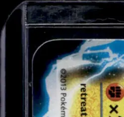 2013 POKEMON BLACK & WHITE PLASMA FREEZE #38/116 THUNDURUS EX ULTRA RARE - Image 3