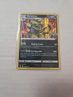 Tyranitar 043/078 Pokemon GO Reverse Holo - Pokemon TCG - Image 1