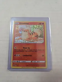 Pokemon McDonald's Promos 2022 4/15 Growlithe Holo - Image 1