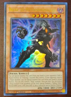 YuGiOh Radian, the Multidimensional Kaiju BLC1-EN035 Ultra Rare 1st Ed Near Mint - Image 1