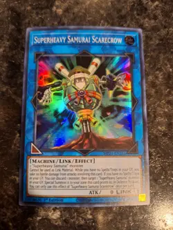Superheavy Samurai Scarecrow MP21-EN165 Super Rare Yu-Gi-Oh Yugioh Holo Foil 1st - Image 1