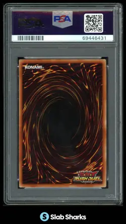2021 YU-GI-OH! RUSH DUEL SAIKYO BATTLE ROYALE!! PROMOS DARK MAGICIAN GIRL PSA 10 - Image 2