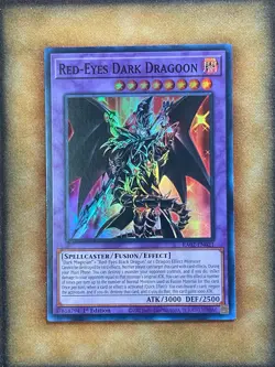 Yugioh Red-Eyes Dark Dragoon RA02-EN021 Super Rare 1st Ed NM - Image 1