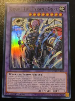 Gouki The Tyrant Ogre DOOD-EN036 1st Ed. Super Rare Doom Of Dimensions Yu-Gi-Oh! - Image 1