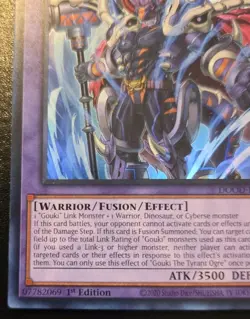 Gouki The Tyrant Ogre DOOD-EN036 1st Ed. Super Rare Doom Of Dimensions Yu-Gi-Oh! - Image 4