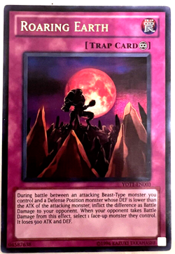 Yu-Gi-Oh! Roaring Earth - Ultra Rare - Image 1