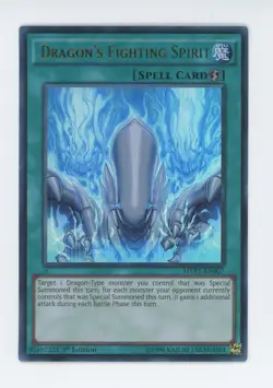 Yugioh Dragon's Fighting Spirit MVP1-EN007 Ultra Rare NM x3 Play Set - Image 1