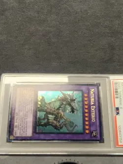 2011 YUGIOH DT04-EN085 NATURIA EXTERIO DUEL TERMINAL ULTRA RARE NEAR MINT PSA 7 - Image 5