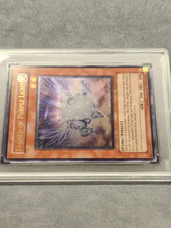 2006 YUGIOH EOJ-EN019 HERALD OF PURPLE LIGHT 1ST ULTIMATE RARE NEAR MINT PSA 7 - Image 3