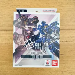 G1007 SEALED ENGLISH GUNDAM CARD GAME IRON BLOOM STARTER DECK ST05 ST-05 - Image 1
