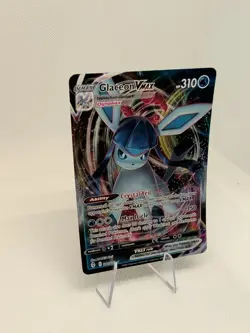 Pokemon TCG Glaceon VMAX 041/203 Holo Rare Full Art Card 2021 Evolving Skies - Image 3