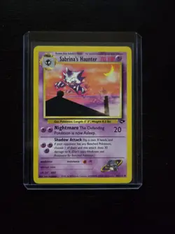 Sabrina's Haunter 55/132 Gym Challenge - Uncommon Pokemon Card - NM/Mint - Image 1