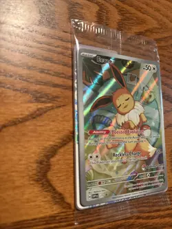 Sealed Eevee Promo #173 Pokemon Center Stamped Card Prismatic Evolutions - Image 3