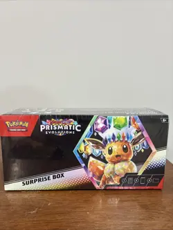 Pokemon Trading Card Game TCG Prismatic Evolutions Surprise Box Factory Sealed - Image 1