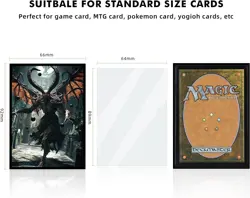 100 PCS MTG Card Sleeves with Perfect Fit Inner Doomsday Excruciatior - Image 3
