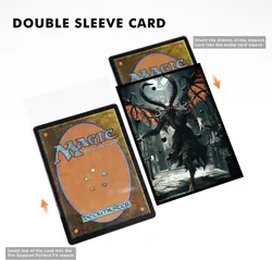 100 PCS MTG Card Sleeves with Perfect Fit Inner Doomsday Excruciatior - Image 4
