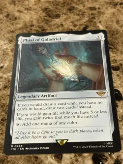 PHIAL OF GALADRIEL Magic MTG Lord of the Rings LOTR - Image 1