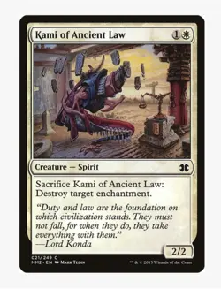 Kami of Ancient Law | Modern Masters 2015 MM2 | MTG | Spirit | Destroy | LP - Image 1