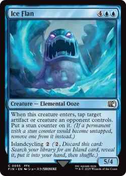 Ice Flan FIN Final Fantasy MTG 55 M/NM - Image 1