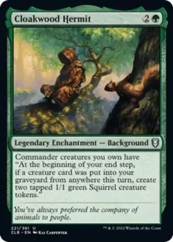 Cloakwood Hermit - Near Mint MTG Commander Legends: Battle for Baldur's Gate - Image 1