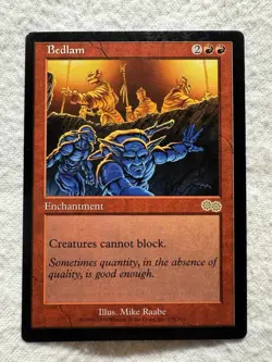 MTG - Bedlam - Urza's Saga - NM - Free Shipping! - Image 1