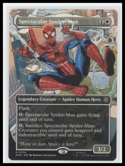 MTG Spectacular Spider-Man Borderless Regular Marvel Universes 2025 - Image 1