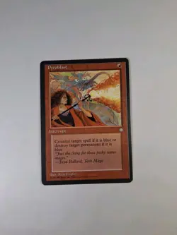 MTG Pyroblast Ice Age Regular NM - Image 1