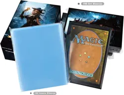 100 PCS MTG Card Sleeves with Inner - Art Matte - Fit Standard Clear - Image 5