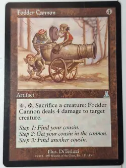 Fodder Cannon - Urza's Destiny - Magic the Gathering MTG Nice! - Image 1