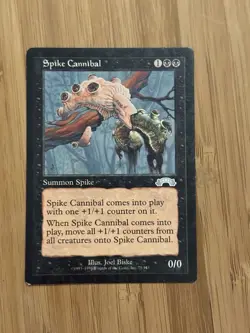 MTG Magic The Gathering Spike Cannibal Exodus NM - Image 1