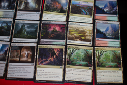 MTG 18x non basic lands mixed sets magic cards MP thriving moor bluff grove - Image 2