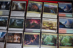 MTG 18x non basic lands mixed sets magic cards MP thriving moor bluff grove - Image 3