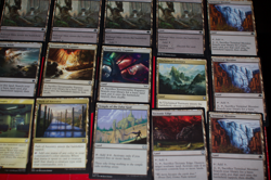 MTG 18x non basic lands mixed sets magic cards MP polluted mire - Image 2