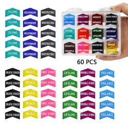 Sixpointes MTG Dice Counters Set 122 Pcs Life +1 Commander Buff TCG Card Game - Image 4