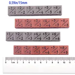 MTG DND Metal Dice Set 31 pcs Counter +1/-1 Mini RPG TCG Tabletop Card Game - Image 3
