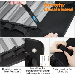 Playmat Storage Bag Tube Holders with Hooks for MTG TCG Card Mats Case - Image 3