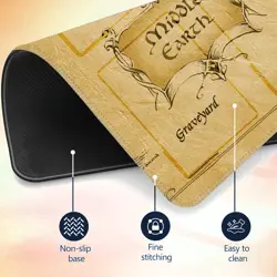 Zacknoble Premium MTG Playmat 24x14 with Dice & Storage Bag Magic The Gathering - Image 3