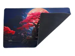 Foxtrot Designs TCG Playmat 24x14in Non-Slip MTG Card Game Mouse Pad Samurai - Image 5
