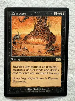 MTG - Reprocess - Urza's Saga - NM - Free Shipping! - Image 1
