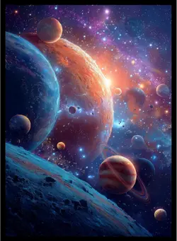 (Eternity) - 100ct Matte Textured TCG/MTG Card Art Sleeves Multi - Image 1