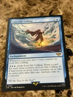 LOST ISLE CALLING Magic MTG Lord of the Rings LOTR - Image 1