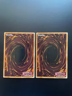 Yugioh Skill Drain DR1-EN211 Rare Unlimited Edition Damaged X2 - Image 2