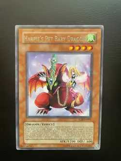 Yugioh Harpie's Pet Baby Dragon EOJ-EN013 Unlimited Edition Rare LP/MP - Image 1