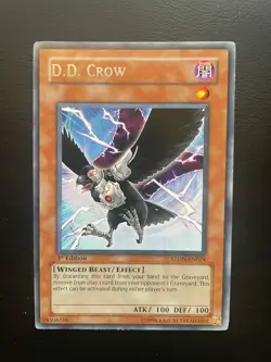 Yugioh D.D. Crow STON-EN024 1st Edition Rare HP - Image 1